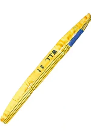 Élingue ronde textile sans-fin normalisée - JAUNE 3T - LEVAC Dernier Modèle